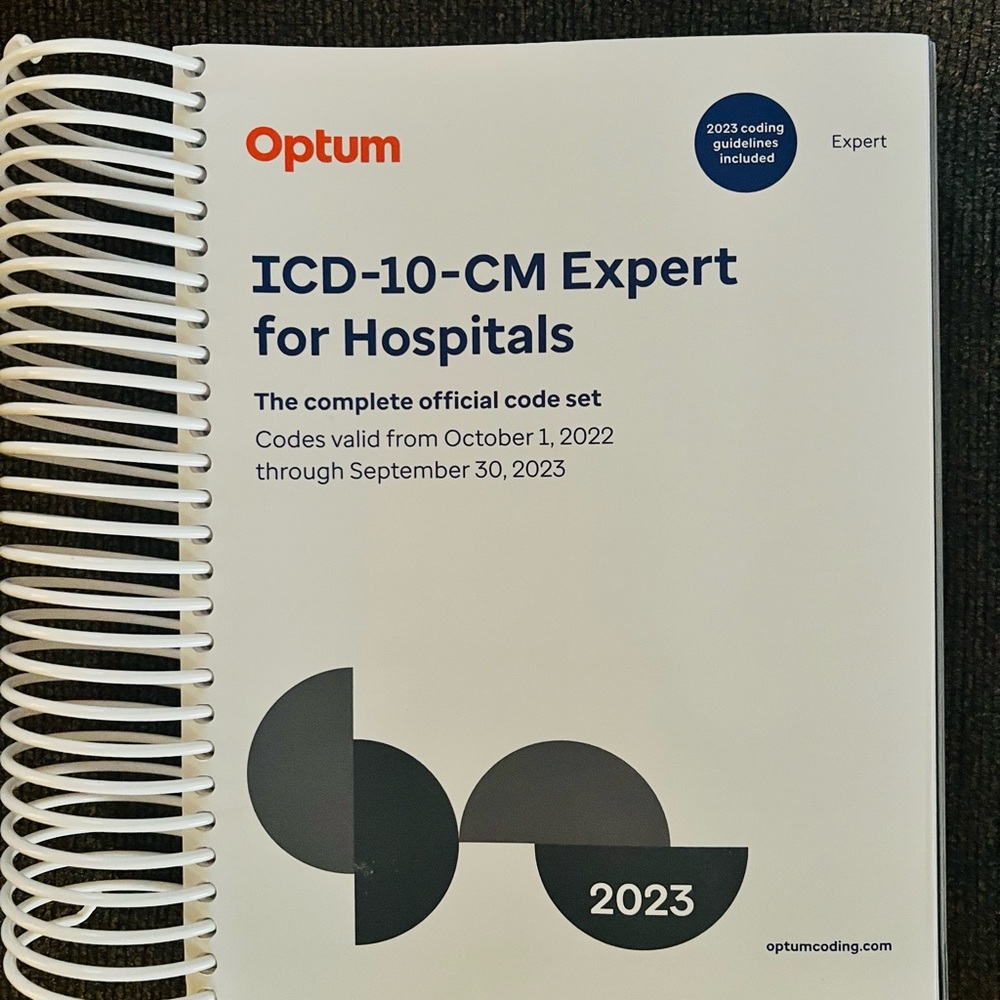 2023 ICD-10-CM Expert For Physicians: The Complete Official Code Set.